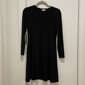 NWT J.Crew Factory XXS Black Shift Dress
